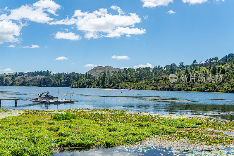 Orakei Korako地热公园和洞穴，陶波，新西兰